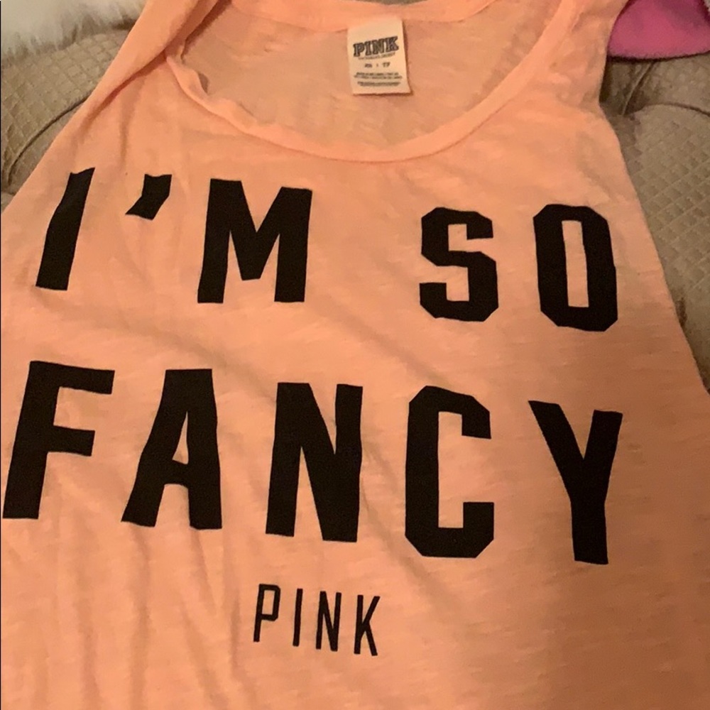 Pink tank top